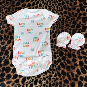 baby girl onesie